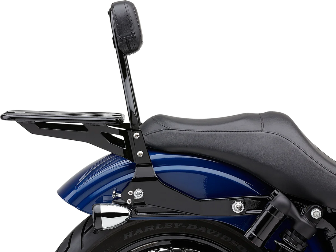 Cobra Backrest Kit - 14" - Black - Dyna 602-2004B - Additional View 5