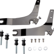 Load image into Gallery viewer, Cobra Backrest Kit - 14" - Black - FLHC/S 602-2050B - Side View