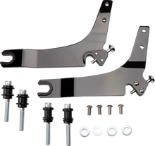 Load image into Gallery viewer, Cobra Backrest Kit - 14" - Black - FLHC/S 602-2050B - Side View