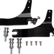 Load image into Gallery viewer, Cobra Backrest Kit - 14" - Black - FLSB 602-2051B - Side View
