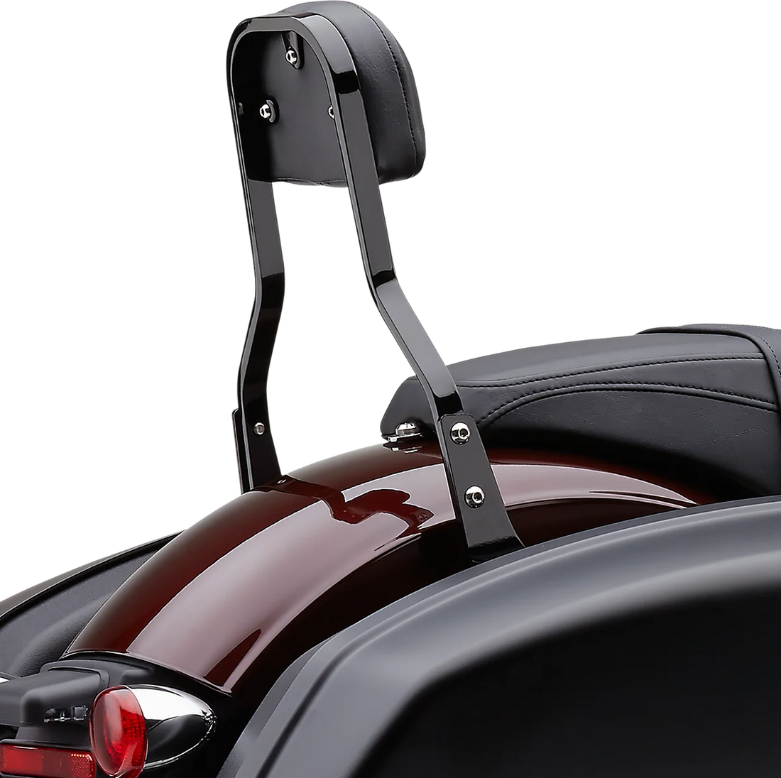 Cobra Backrest Kit - 14" - Black - FLSB 602-2051B - Back View