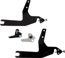 Load image into Gallery viewer, Cobra Backrest Kit - 14" - Black - Softail 602-2001B - Side View