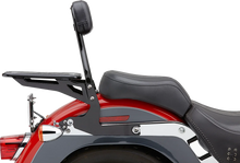 Load image into Gallery viewer, Cobra Backrest Kit - 14" - Black - Softail 602-2001B - Installation View
