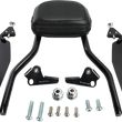 Load image into Gallery viewer, Cobra Backrest Kit - 14" - Black - Softail 602-2002B - Side View