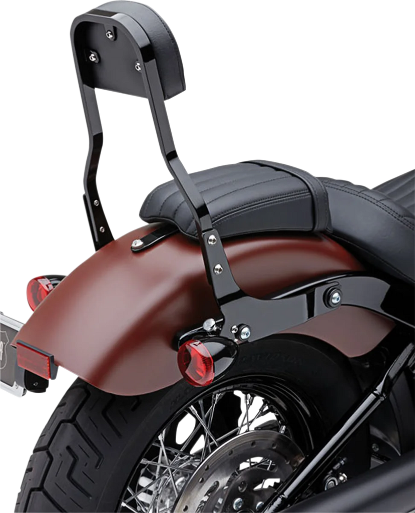 Cobra Backrest Kit - 14" - Black - Softail 602-2046B - Main Product View
