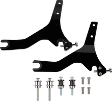 Load image into Gallery viewer, Cobra Backrest Kit - 14" - Black - XL 602-2005B - Side View