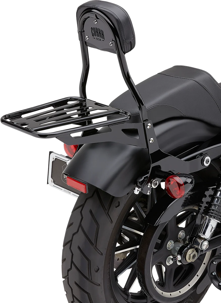 Cobra Backrest Kit - 14" - Black - XL 602-2005B - Back View
