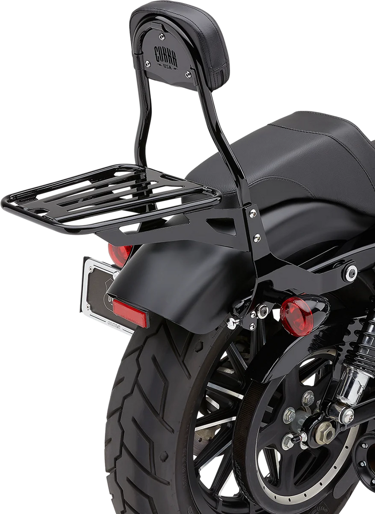 Cobra Backrest Kit - 14" - Black - XL 602-2005B - Back View
