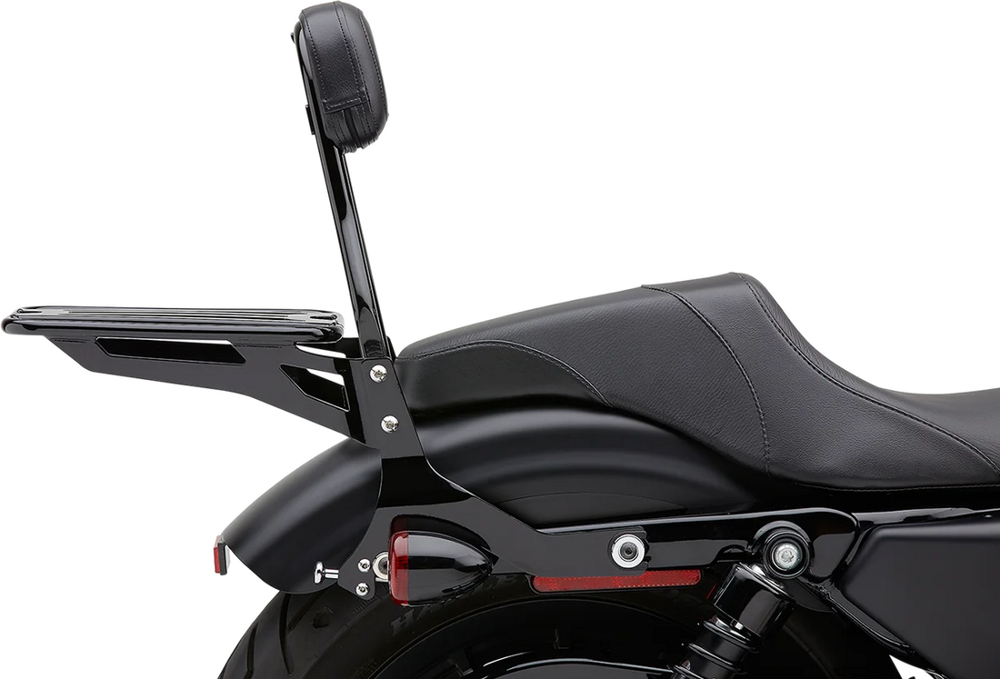 Cobra Backrest Kit - 14" - Black - XL 602-2005B - Installation View