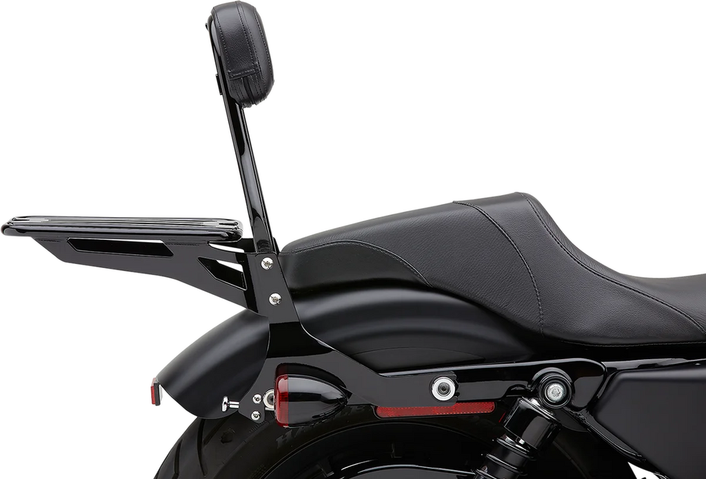 Cobra Backrest Kit - 14" - Black - XL 602-2005B - Installation View