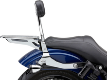 Load image into Gallery viewer, Cobra Backrest Kit - 14" - Chrome - 602-2004 fits Harley-Davidson Dyna - Additional View 5
