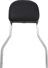 Load image into Gallery viewer, Cobra Backrest Kit - 14" - Chrome - Dyna 602-2044 - Side View