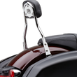 Load image into Gallery viewer, Cobra Backrest Kit - 14" - Chrome - FLSB 602-2011 - Back View