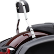 Load image into Gallery viewer, Cobra Backrest Kit - 14" - Chrome - FLSB 602-2051 - Back View