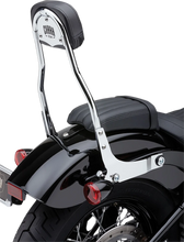 Load image into Gallery viewer, Cobra Backrest Kit - 14" - Chrome - FXLR 602-2009 - Back View