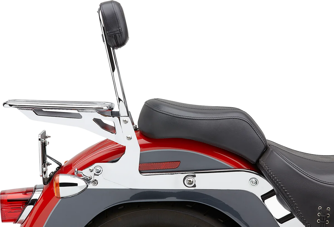 Cobra Backrest Kit - 14" - Chrome - Softail 602-2001 - Additional View 5