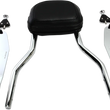 Load image into Gallery viewer, Cobra Backrest Kit - 14" - Chrome - Softail 602-2002 - Main Product View