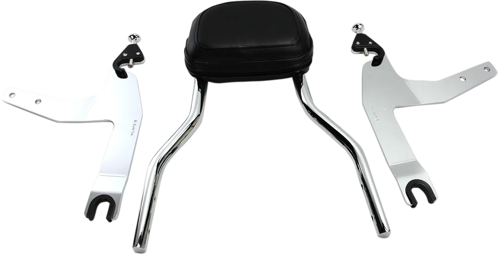 Cobra Backrest Kit - 14" - Chrome - Softail 602-2002 - Main Product View