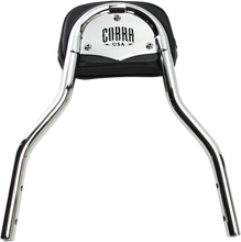 Load image into Gallery viewer, Cobra Backrest Kit - 14" - Chrome - Softail 602-2002 - Installation View