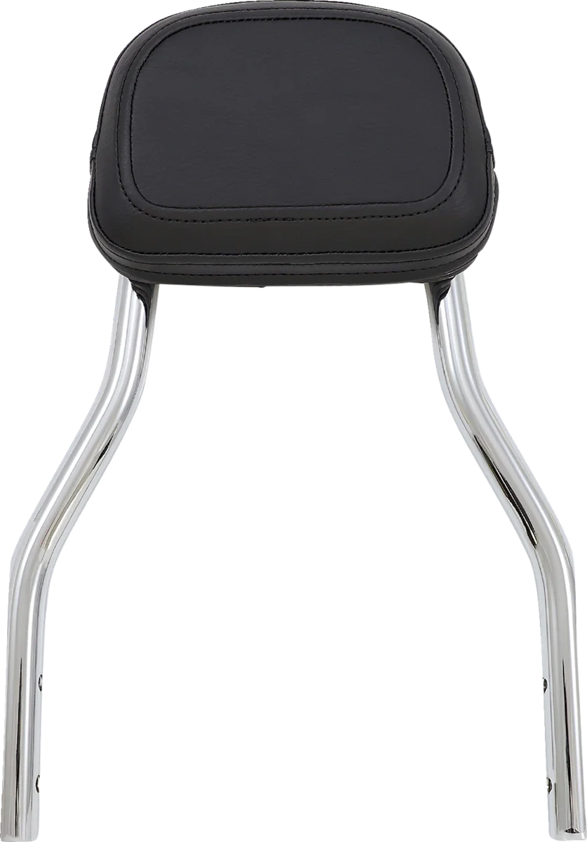 Cobra Backrest Kit - 14" - Chrome - Softail 602-2006 - Side View