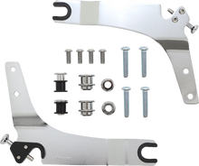 Load image into Gallery viewer, Cobra Backrest Kit - 14" - Chrome - Softail 602-2006 - Back View