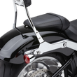 Load image into Gallery viewer, Cobra Backrest Kit - 14" - Chrome - Softail 602-2007 - Back View