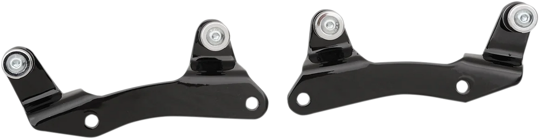 Cobra Backrest Mount - Chrome - Chieftain 502-2100 - Side View