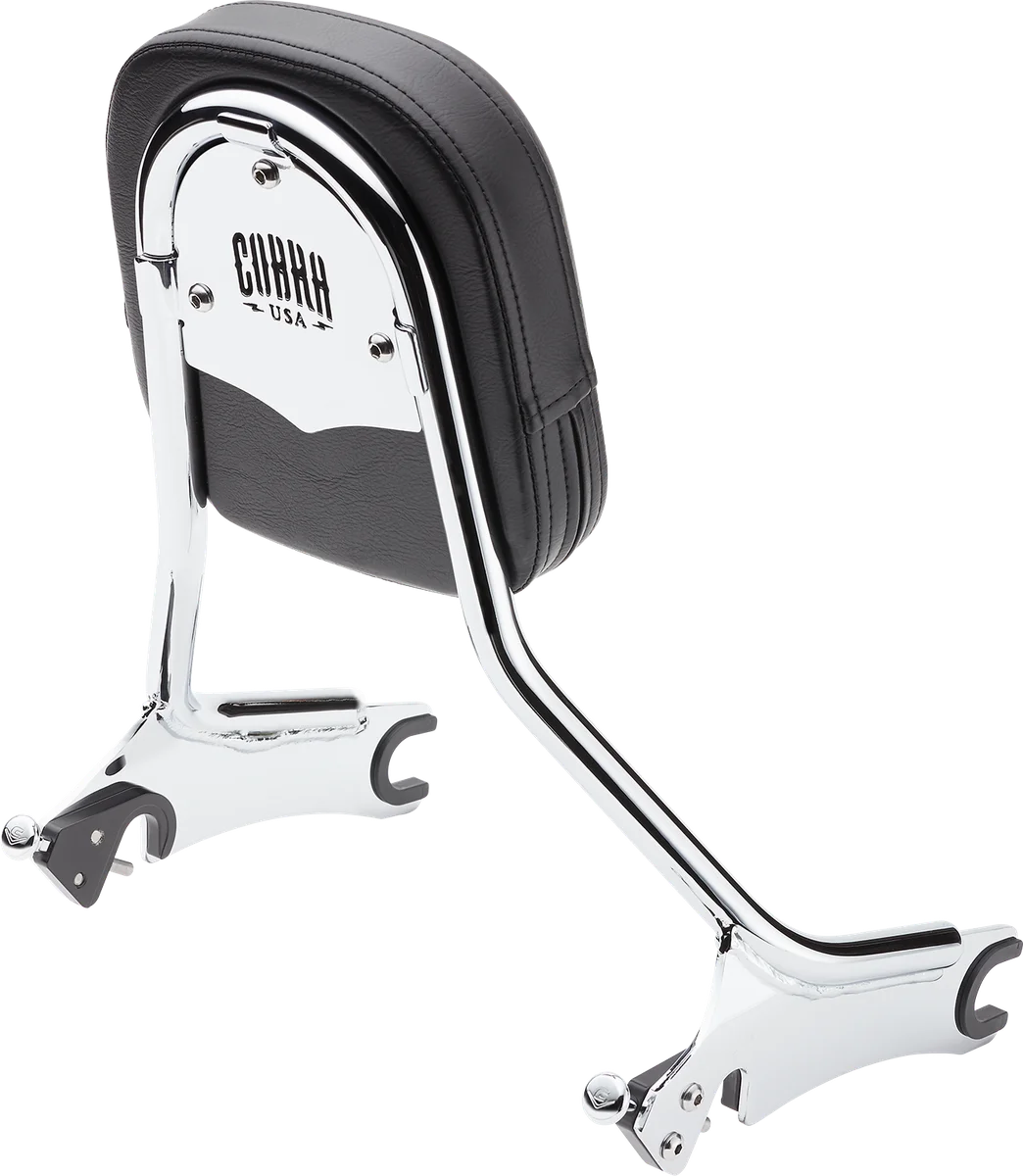 Cobra Backrest - Tall - Black - Chieftain 502-2005B - Side View