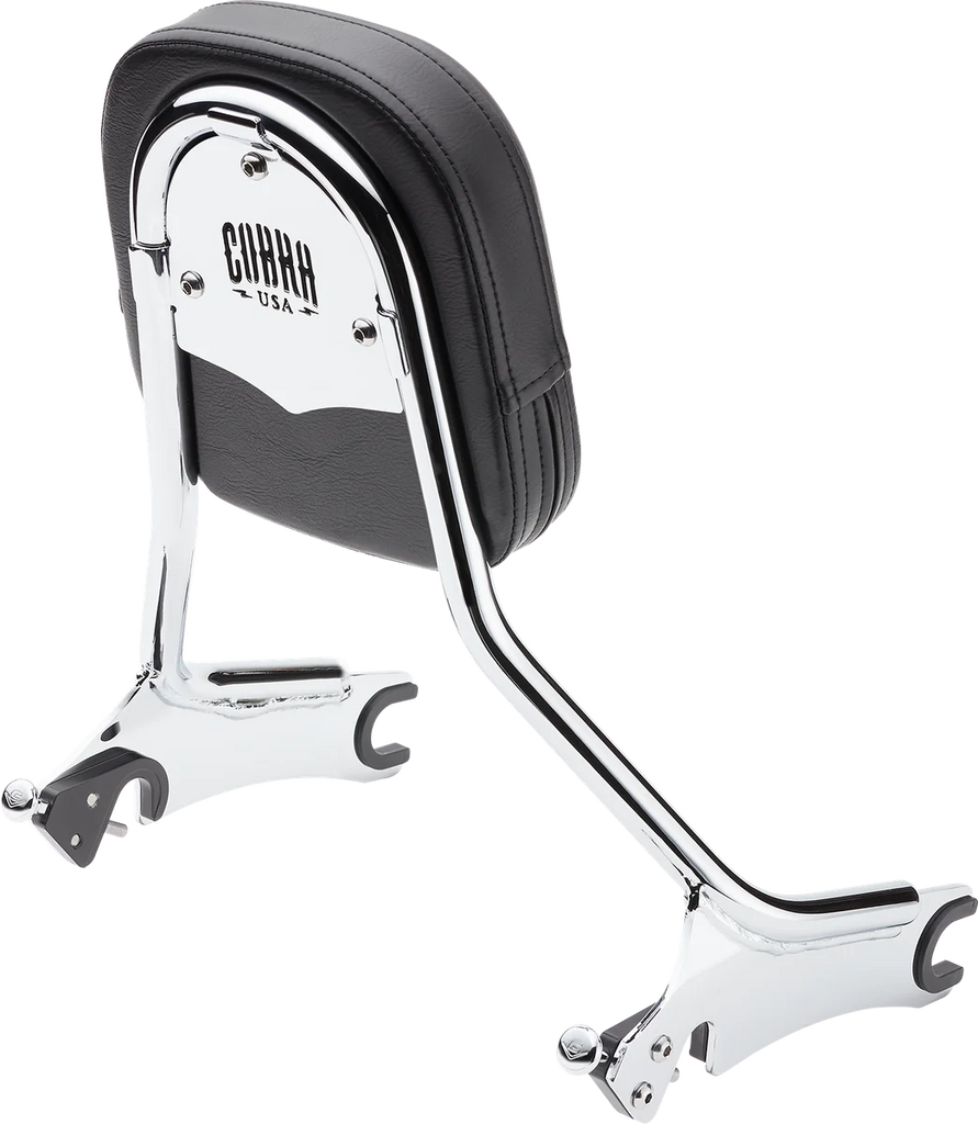 Cobra Backrest - Tall - Black - Chieftain 502-2005B - Side View