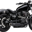 Load image into Gallery viewer, Cobra Black Muffler 2527B - Back View