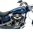 Load image into Gallery viewer, Cobra Black Slashcut Mufflers 6003B
