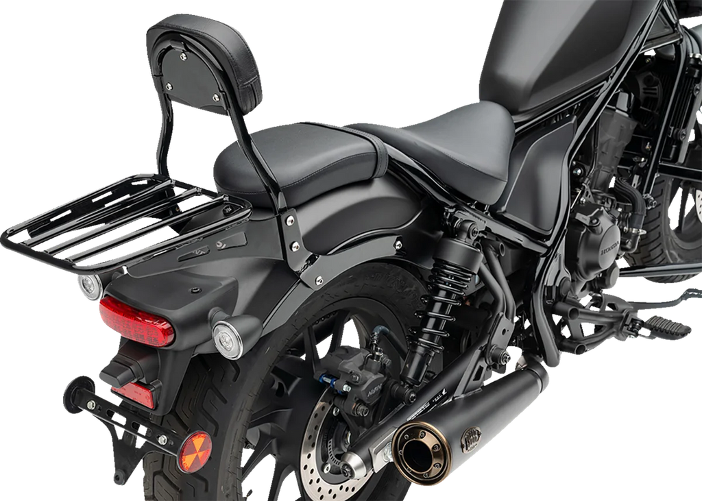 Cobra Bronze Tip Slip-On Muffler - Rebel 1139BZ - Back View
