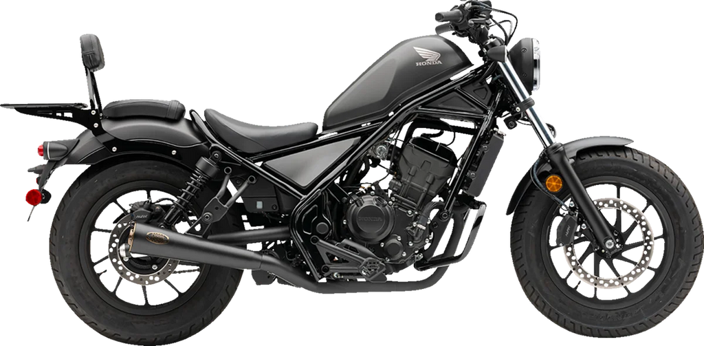 Cobra Bronze Tip Slip-On Muffler - Rebel 1139BZ - Installation View