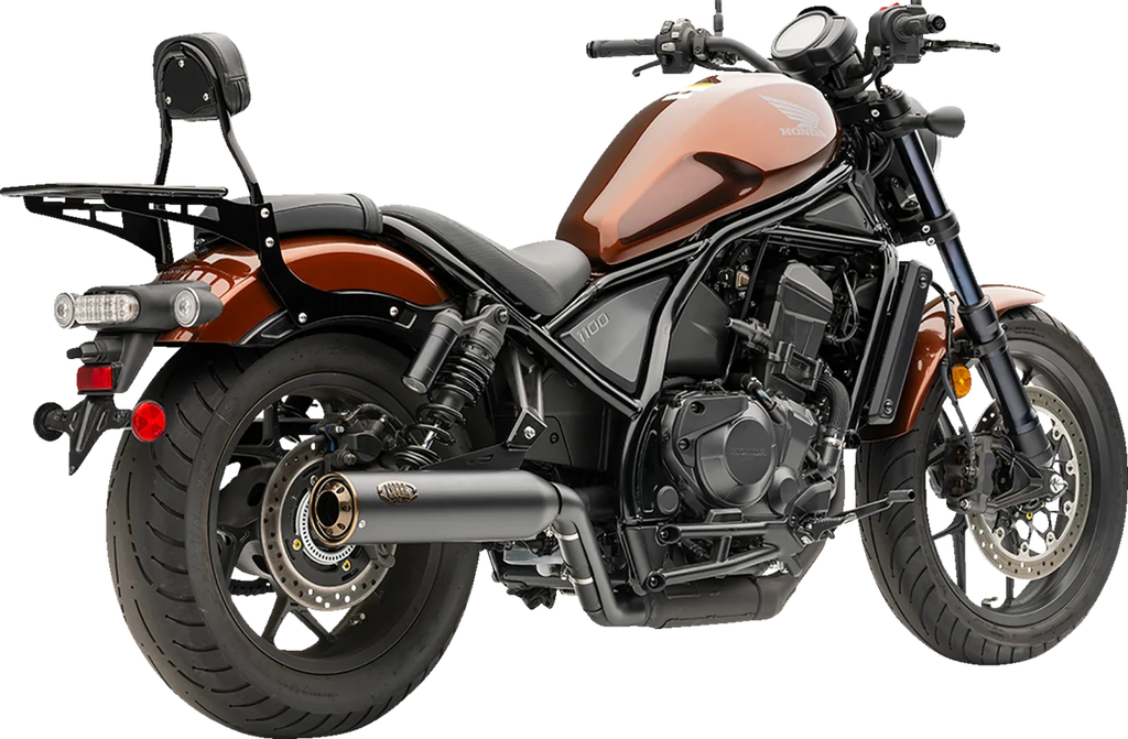Cobra Bronze Tip Slip-On Muffler - Rebel 1140BZ - Main Product View