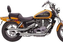 Load image into Gallery viewer, Cobra Chrome Slashcut Mufflers - Main Product View