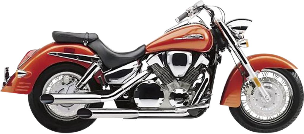 Cobra Chrome Slashcut Mufflers - Main Product View