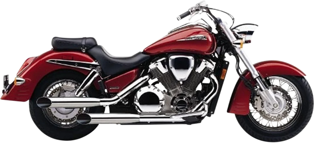 Cobra Chrome Slashcut Mufflers - Main Product View