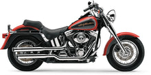 Load image into Gallery viewer, Cobra Chrome Slashcut Mufflers 6000 - Main Product View