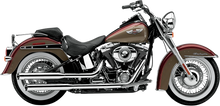 Load image into Gallery viewer, Cobra Chrome Slashcut Mufflers 6002 - Main Product View