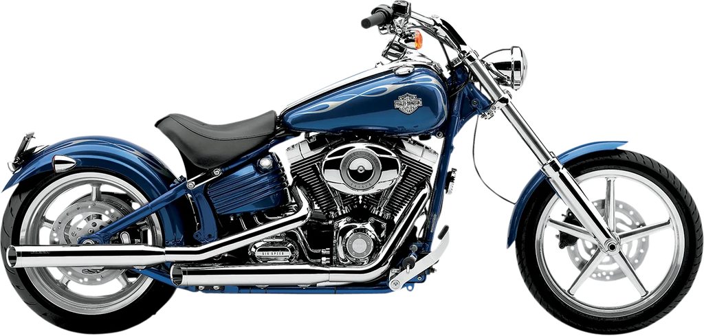 Cobra Chrome Slashcut Mufflers 6003 - Main Product View