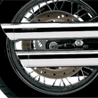Load image into Gallery viewer, Cobra Chrome Slashcut Mufflers 6004 - Main Product View