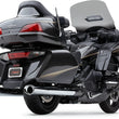 Load image into Gallery viewer, Cobra Chrome Tri Flow Mufflers 1218 - Main Product View