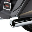 Load image into Gallery viewer, Cobra Chrome Tri Flow Mufflers 1218 - Side View