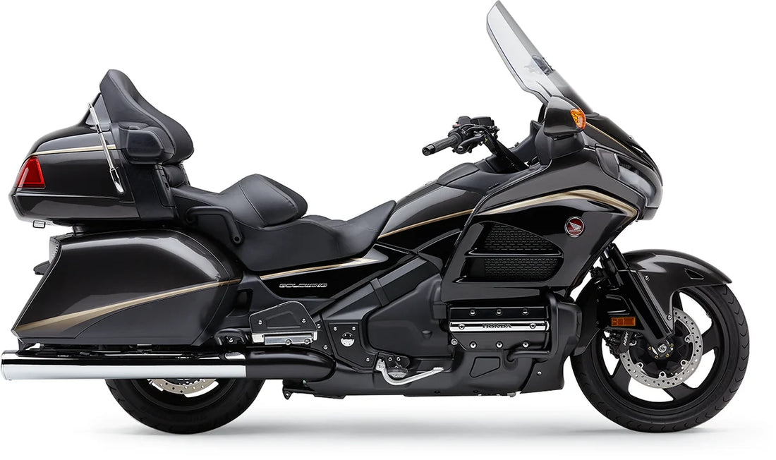 Cobra Chrome Tri Flow Mufflers 1218 - Back View