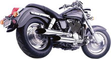 Load image into Gallery viewer, Cobra Classic Deluxe Exhaust - Chrome fits Honda VT1100 - Main Product View