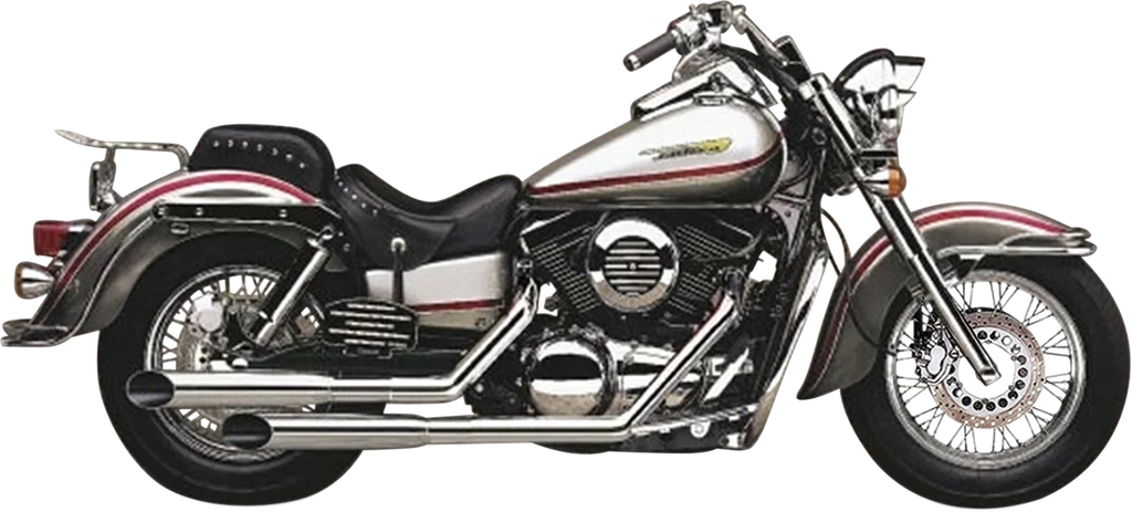 Cobra Classic Deluxe Exhaust - Chrome fits Kawasaki VN1500 - Main Product View