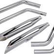 Load image into Gallery viewer, Cobra Classic Deluxe Exhaust - Chrome fits Kawasaki VN1500 - Back View