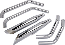 Load image into Gallery viewer, Cobra Classic Deluxe Exhaust - Chrome fits Kawasaki VN1500 - Back View