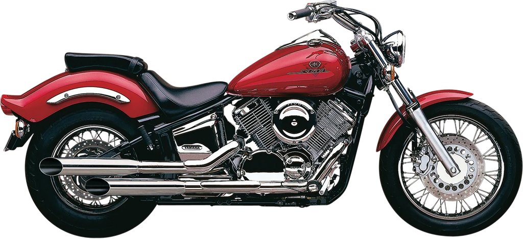 Cobra Classic Deluxe Exhaust - Chrome fits Yamaha XVS1100 - Main Product View