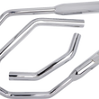 Load image into Gallery viewer, Cobra Classic Slashcut Exhaust - Chrome - Back View
